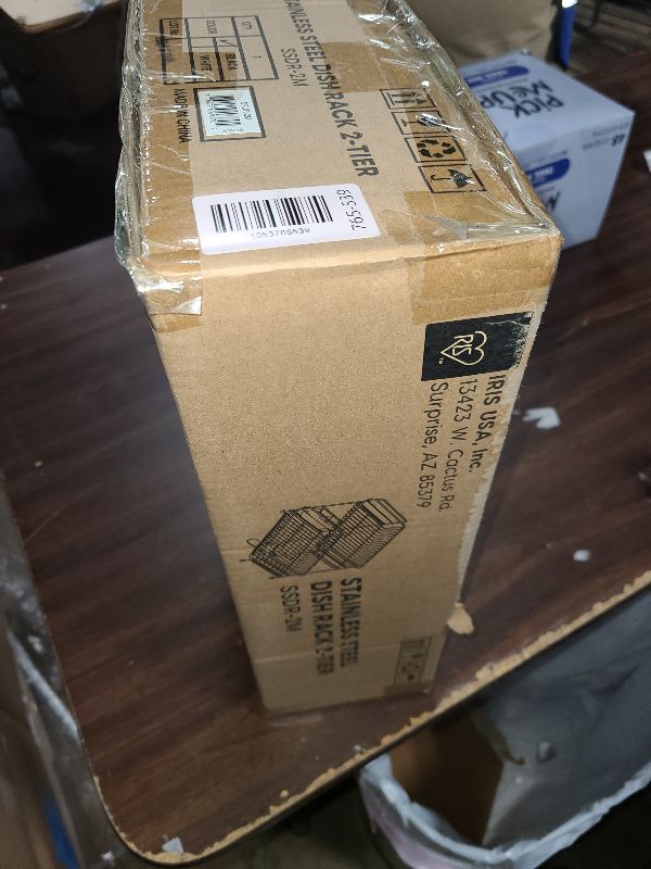 Photo 1 of 
Stainless Steel 2 Tier Dish Drying Rack black ?? 