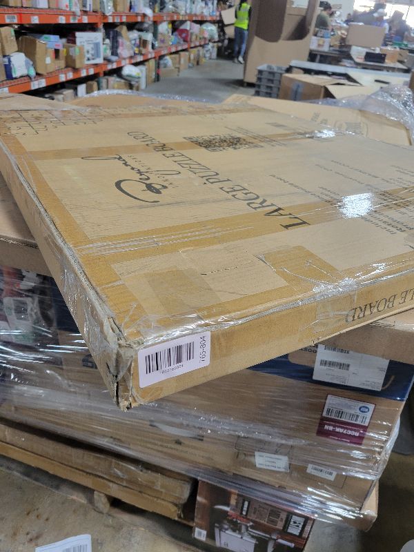 Photo 1 of 1500 Piece Wooden Jigsaw Puzzle Board - 6 Drawers, Preassembled Rotating Puzzle Table | 35” X 28” Jigsaw Puzzle Board | Puzzle Cover Included - Portable Tables for Adults and Kids