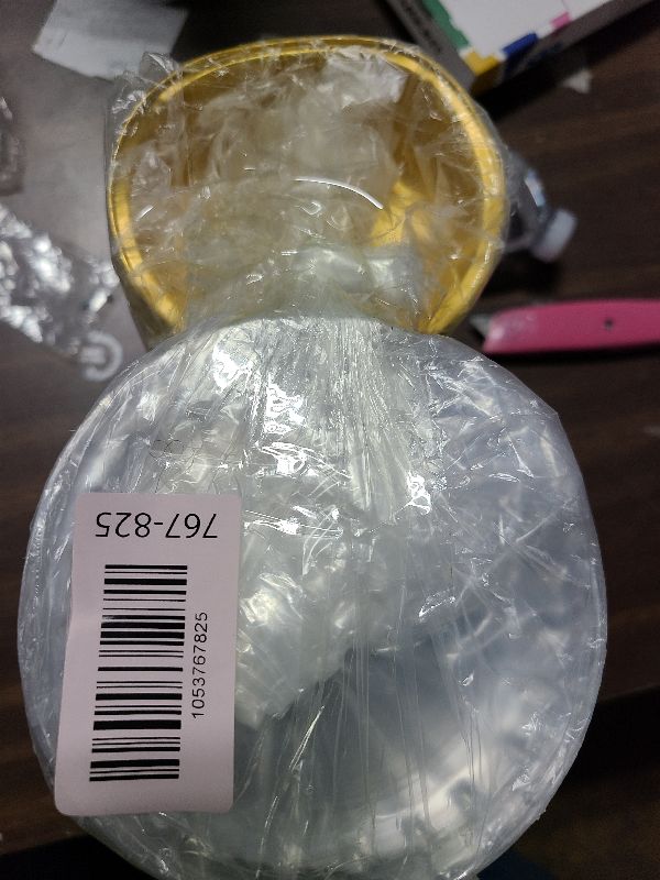 Photo 1 of 100 Pack 8 oz Disposable Ramekins with Lids, Creme Brulee Dessert Cupcake Ramekin Aluminum Foil Cup, Black Gold Aluminum Foil Cups, Cupcake Containers for Wedding, Kitchen, Party, Graduation