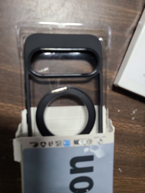 Photo 1 of ?360°Spin Magnetic Stand? Case for Pixel 10/10 Pro?Fit for MagSafe & Pixelsnap? Cover with Ring Holder?Crystal Clear? Camera Protection Phone Google 10/10 Pro Cases - Black