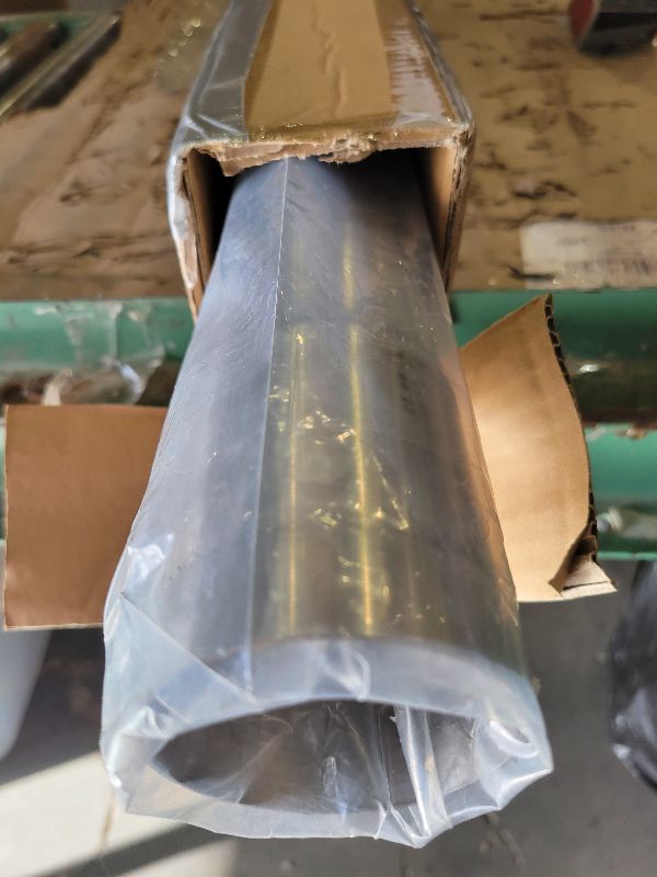 Photo 1 of 2.5 Inch Exhaust Pipe T304 Stainless Steel Exhaust Tubing (SS Tubo),Tailpipe 2 1/2"ID Length 30"Straight Tubing, Flared, Polished Finish,Universal Connector Adapter Tubo