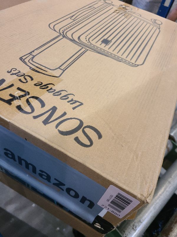 Photo 1 of 20 Inch Carry On Suitcase, ABS Lightweight Hardshell with TSA Lock, 4-Wheels & Front Open Design, Expandable Luggage for Men & Women (Sapphire-Blue)