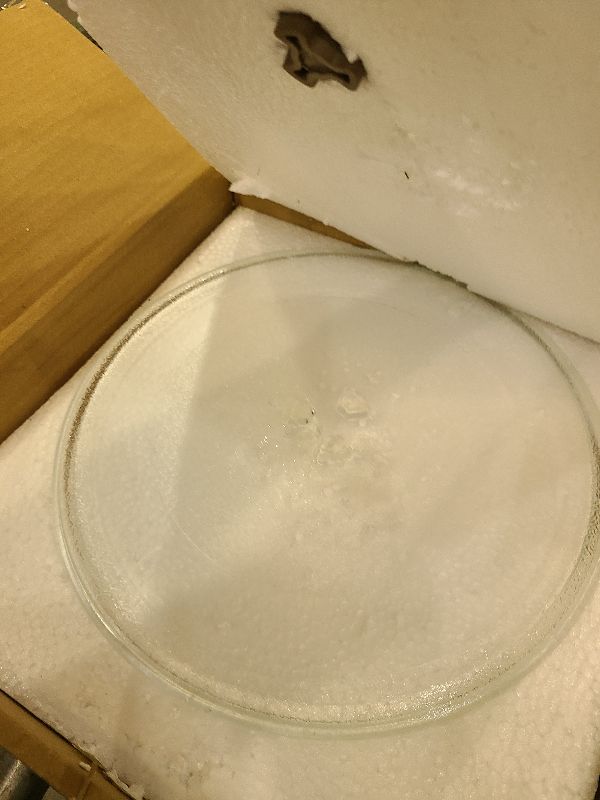 Photo 1 of 12" Microwave Replacement Turntables, Microwave Glass Plate Compatible with Replacement Part of W11367904/ W10337247/ AP6892124/ W11335034/ WPW10337247 etc – Dishwasher Safe