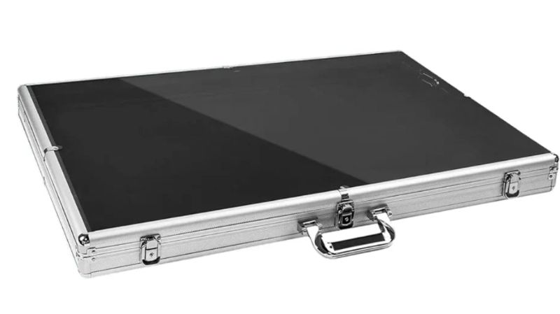 Photo 1 of 

Trading Card Display Case with Handle 27.56inchx19.69inch Tabletop Showcase for Earring
