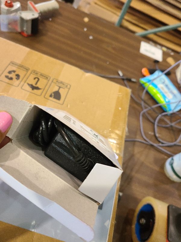 Photo 1 of 12V AC/DC Adapter for Onsju 18 Egg Incubator with Automatic Egg Turning Temperature and Humidity Control, Incubators Power Supply Cord Charger