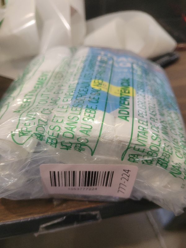 Photo 1 of 120 Counts 1.6 Gallon Mini Drawstring Trash Bags, Small Garbage Bags by KSSKSS, Code a fit 4.5-8 Liter, 1.2-2 Gal, White Trash Bin Liners for Home Office Kitchen Bathroom Bedroom