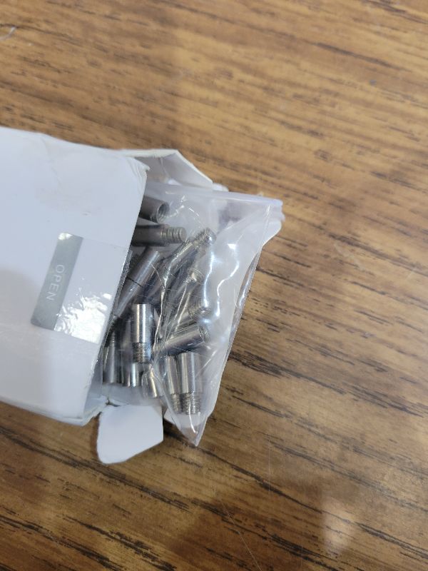 Photo 1 of 100 Pack Chicago Screws and Extention Posts for Binding Extending Scrapbook Photo Album Refill Pages Compatible with Pioneer Photo Albums (M5 x 4/6/8/10mm Book Screws)