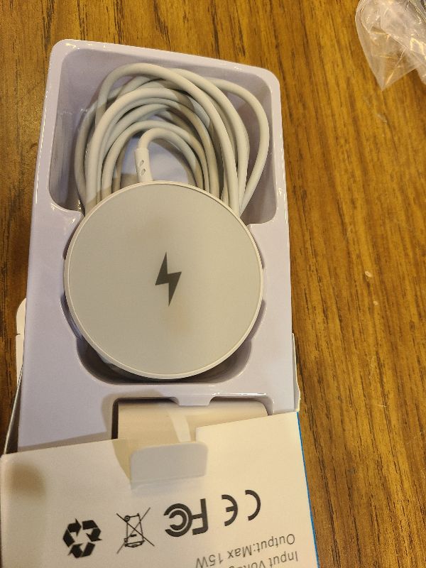 Photo 1 of 10FT Magnetic Wireless Charger,15W Fast Apple Mag-Safe Charger for iPhone 17/16/15 PD with USBC Apple Fast Charging Block 10Foot Quick Charge for iPhone 17/17 Air/17 16 15 Pro/Pro Max/14/13/12/AirPods