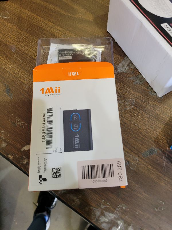 Photo 1 of 1Mii Bluetooth 5.3 Transmitter Receiver for TV to Wireless Headphones, Dual Link aptX Adaptive/Low Latency/HD Audio, Aux Bluetooth Audio Receiver Adapter for Home Stereo, Airplane, Boat, Gym