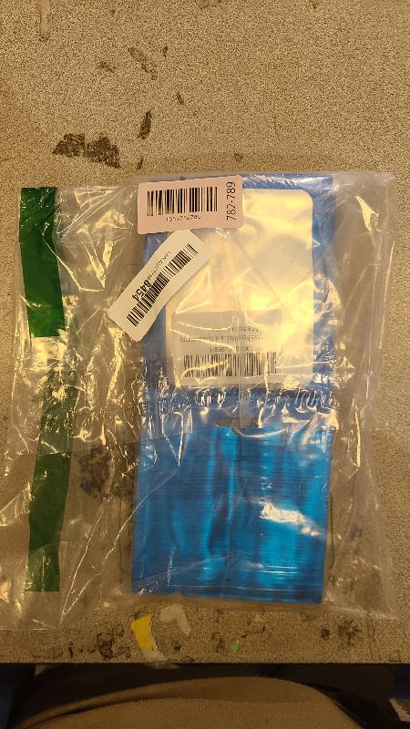 Photo 1 of 100 Pack Smell Proof Bags, Resealable Packaging Bags Mylar Bag with Frosted Clear Window, Sealed Pouches Foil Pouch Smell Proof Zipper Pouches for Food Storage (Blue, 4.13 x 5.91)
