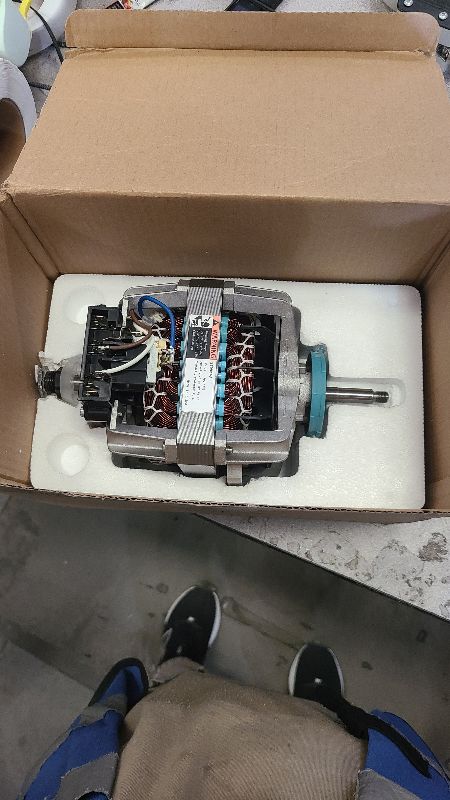 Photo 1 of 0EM 279827 Dryer Drive Motor with Pulley (Upgraded Blower Shaft Length) by puxyblue - Compatible with MayTag Kitchenaid Kenmore Whirlpool Dryer Motor Replaces AP3094245, EAP334304, PS334304,W10194250