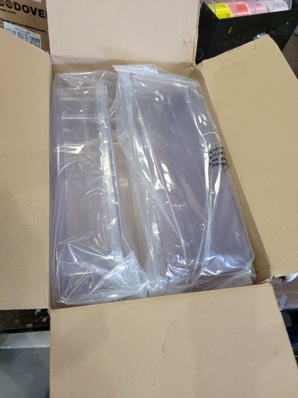 Photo 1 of 2 PACK Upgraded 240356402 Refrigerator Door Bin Replacement for Frigi.daire Refrigerator Door Shelf Parts LFSS2612TF0 LFSS2612TE0 FFSS2615TE0 Door Shelf Shelves By AMI PARTS (Length 15.38")