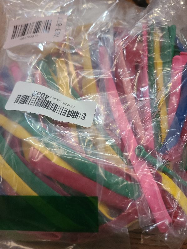 Photo 1 of 100pcs 260 Multi Long Balloons for Animal Modeling, Premium Quality Latex Twisting Balloons for Christmas Birthday Wedding Party Decorations