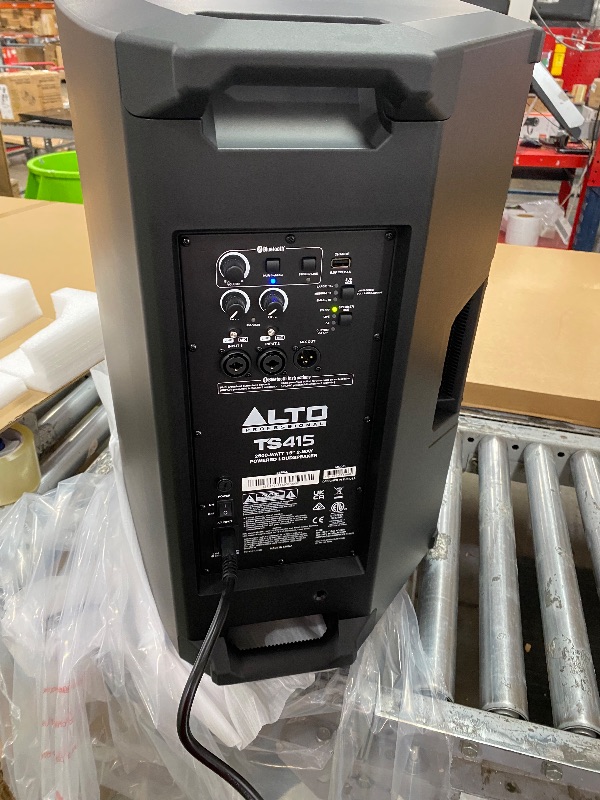 Photo 1 of  ALTO TS415 2500W 15" Powered PA Speaker with 3 Channel Mixer, Bluetooth Streaming, Wireless Loudspeaker Linking, DSP and ALTO App