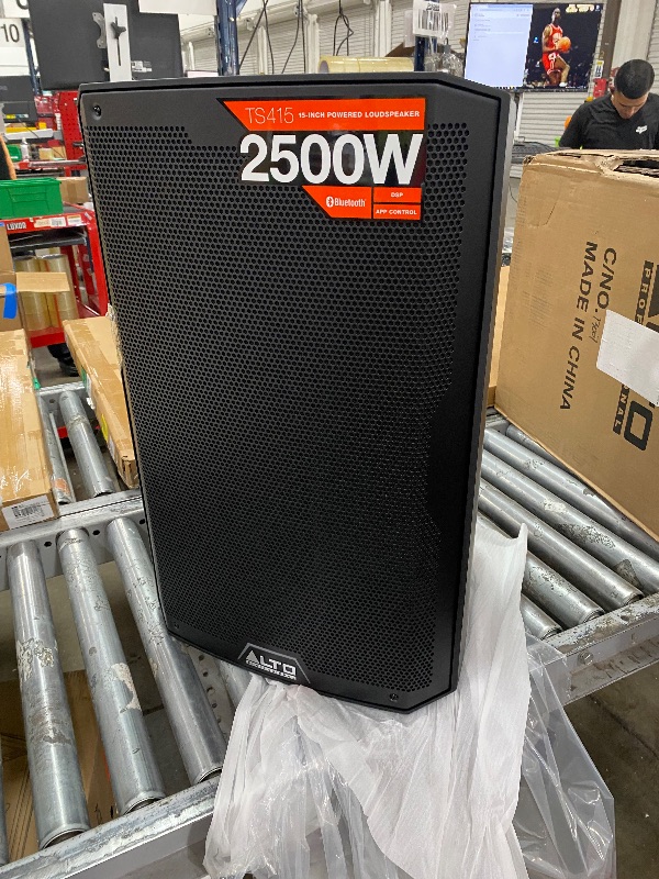 Photo 1 of  ALTO TS415 2500W 15" Powered PA Speaker with 3 Channel Mixer, Bluetooth Streaming, Wireless Loudspeaker Linking, DSP and ALTO App