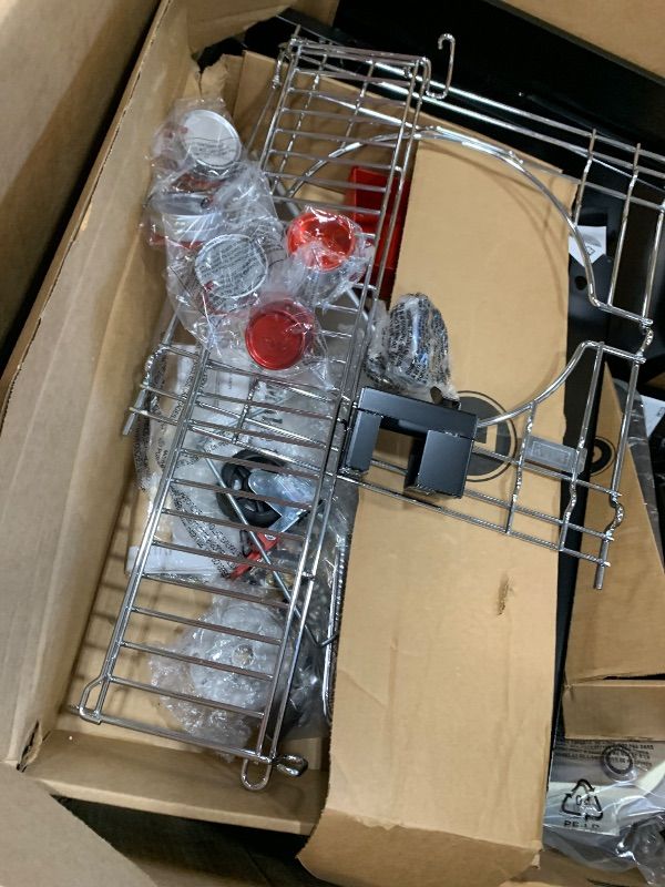 Photo 1 of ***************missing the lid and the two bottom doors***************
Weber Genesis S-335 Liquid Propane Gas Grill for Outdoor Cooking, 3 Burners and 1 Side Burner, Stainless Steel