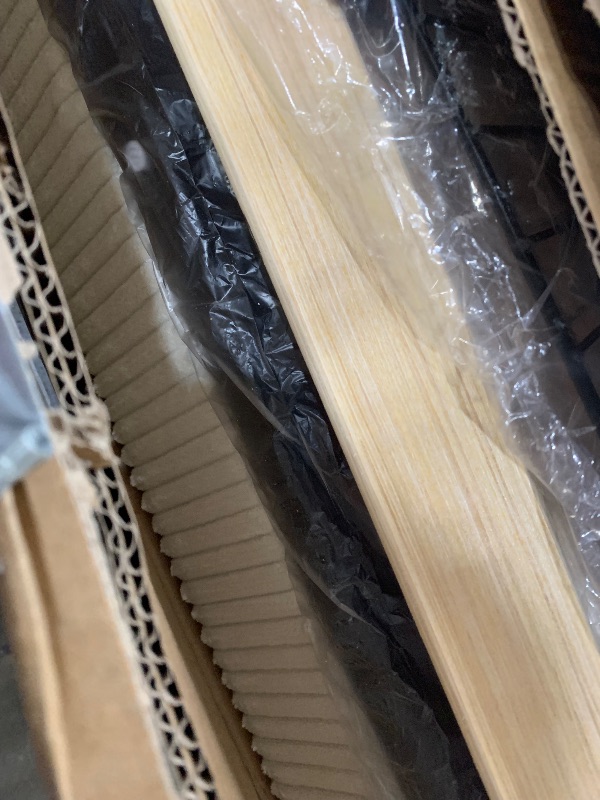 Photo 1 of ***************MISSING PIECES***************
GarveeHome Bed Frame, Full Size Platform Bed Frame with 4 Storage Drawers, Upholstered Corduroy Channel Tufted Headboard Bed Frame with Strong Wooden Slat Support, No Box Spring Needed, Beige