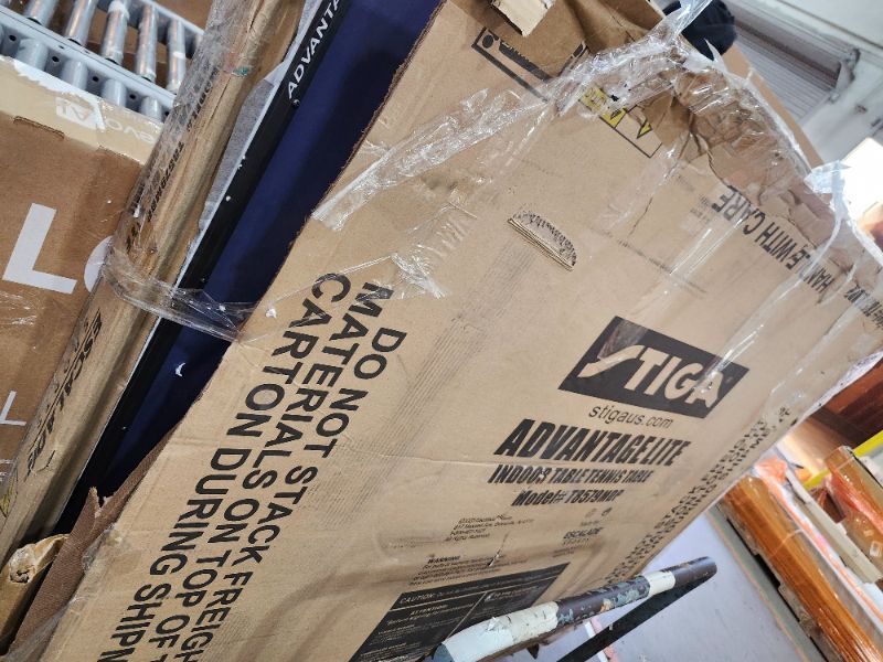 Photo 1 of ************MINOR DAMAGE TO WOOD/SCREW HOLES************
STIGA Advantage Series Ping Pong Tables - 13, 15, 19, and 25mm Tabletops - Quickplay 10 Minute Assembly - Playback Mode - Recreational to Tournament Level