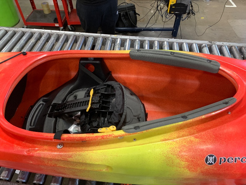 Photo 1 of DAMAGE*
Perception Kayaks Conduit 13 | Sit Inside Kayak | Recreational Kayak with Front and Rear Storage | 13' | Sunset