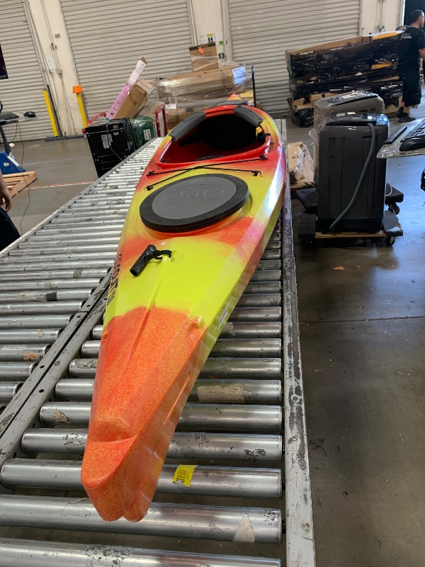 Photo 1 of DAMAGE*
Perception Kayaks Conduit 13 | Sit Inside Kayak | Recreational Kayak with Front and Rear Storage | 13' | Sunset