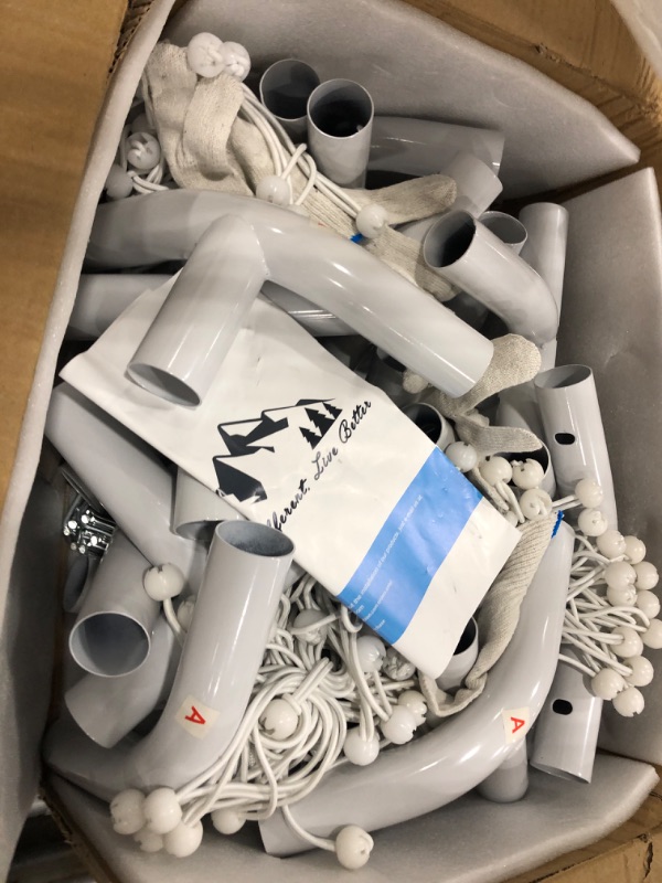 Photo 1 of ************INCOMPLETE ITEM, THIS IS ONLY BOX #1 OUT OF 4**************
Party Tent 20x40Ft Heavy Duty Outdoor Canopy Carport Gazebo Wedding Carport Event Shelter Large Canopy with Storage Bags