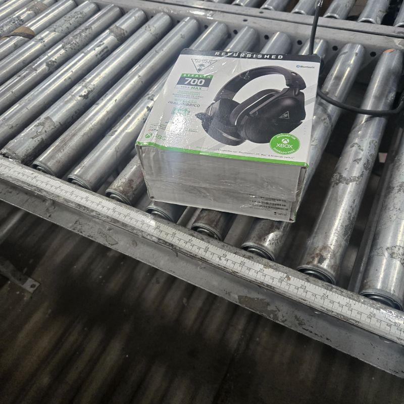Photo 1 of ***MISSING PARTS***Turtle Beach Stealth 700 Gen 2 MAX Multiplatform Amplified Wireless Gaming Headset - Xbox Series X|S, Xbox One, PS5, PS4, PC – Bluetooth, 40-Hr Battery, 50mm Speakers- Black (Renewed)