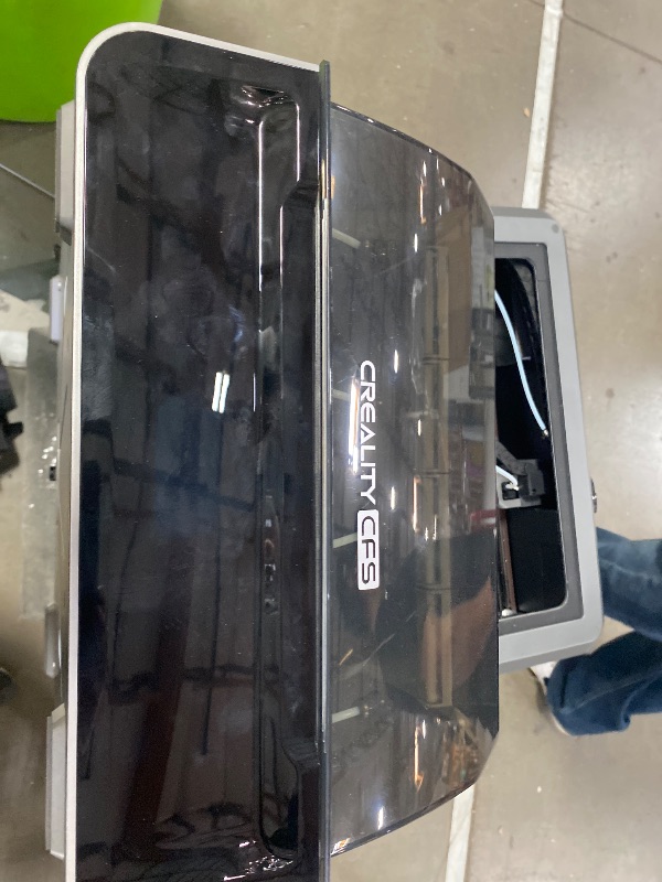 Photo 1 of (for parts, missing) Official Creality K2 Plus Combo 3D Printers, Multicolor Printing Machine Up to 16 Colors, 600mm/s High-Speed Printing, Dual AI Camera for Monitoring, 350x350x350mm Build Volume