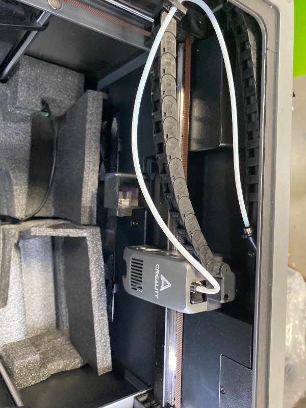 Photo 1 of (for parts, missing) Official Creality K2 Plus Combo 3D Printers, Multicolor Printing Machine Up to 16 Colors, 600mm/s High-Speed Printing, Dual AI Camera for Monitoring, 350x350x350mm Build Volume