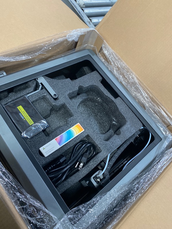 Photo 1 of (for parts, missing) Official Creality K2 Plus Combo 3D Printers, Multicolor Printing Machine Up to 16 Colors, 600mm/s High-Speed Printing, Dual AI Camera for Monitoring, 350x350x350mm Build Volume