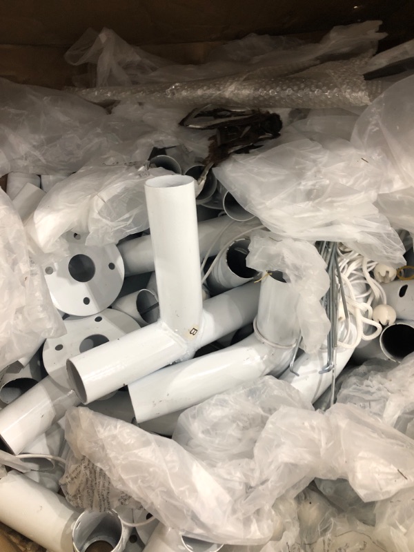 Photo 1 of **************INCOMPLETE ITEM, THIS IS ONLY IS ONLY CARTON #5 OUT OF 5 TOTAL****************
DWVO 20x40ft Party Tent Heavy Duty Outdoor Wedding Event Shelters Upgraded Galvanized Canopy with Large White Roof, Removable Sidewalls & 4 Storage Bags