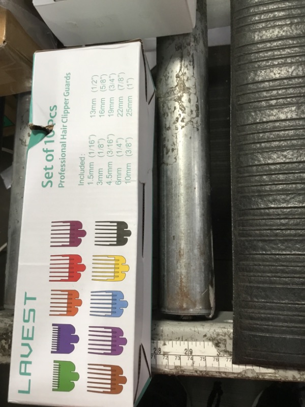 Photo 1 of 10 Professional Hair Clipper Guards Cutting Guides Compatible with Most Wahl Clippers with Organizer, Color Coded Clipper Combs Replacement - 1/16" to 1"