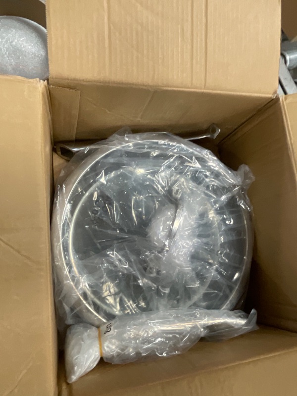 Photo 1 of *** PARTS ONLY***     Non Stick Frying Pans, 8+10+12 inch with 2 Lid, Hybrid Frying Pans Set Nonstick,non stick Skillets Stainless Steel, Dishwasher & Oven-Safe, Induction Compatible Cooking Pan, PFOA Free Cookware