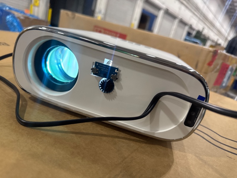 Photo 1 of *POWERS ON*Projector [AI Auto Focus/Auto Lens Cap] Outdoor-Projector-4K with WiFi 6 and Bluetooth: 1500 ANSI Portable Projector with Auto 6D Keystone & Zoom, Jimveo Native 1080P Movie Proyector 2025 Upgraded