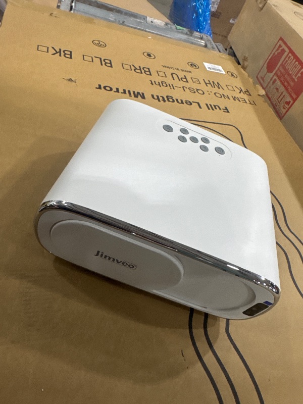 Photo 1 of *POWERS ON*Projector [AI Auto Focus/Auto Lens Cap] Outdoor-Projector-4K with WiFi 6 and Bluetooth: 1500 ANSI Portable Projector with Auto 6D Keystone & Zoom, Jimveo Native 1080P Movie Proyector 2025 Upgraded