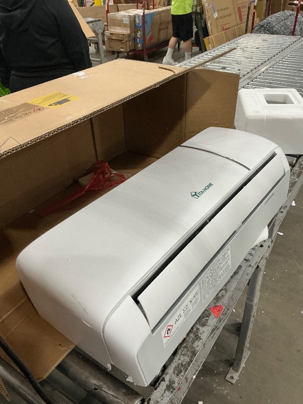 Photo 1 of *ONLY TOP PART//MISSING ACCESSORIES** YITAHOME 12000 BTU Mini Split Air Conditioner Heat Pump System, Wifi Enabled 20 SEER2 115V Inverter Ductless AC Cool Up to 750 Sq. Ft, Compatible with Alexa, Complete Installation Kit, White