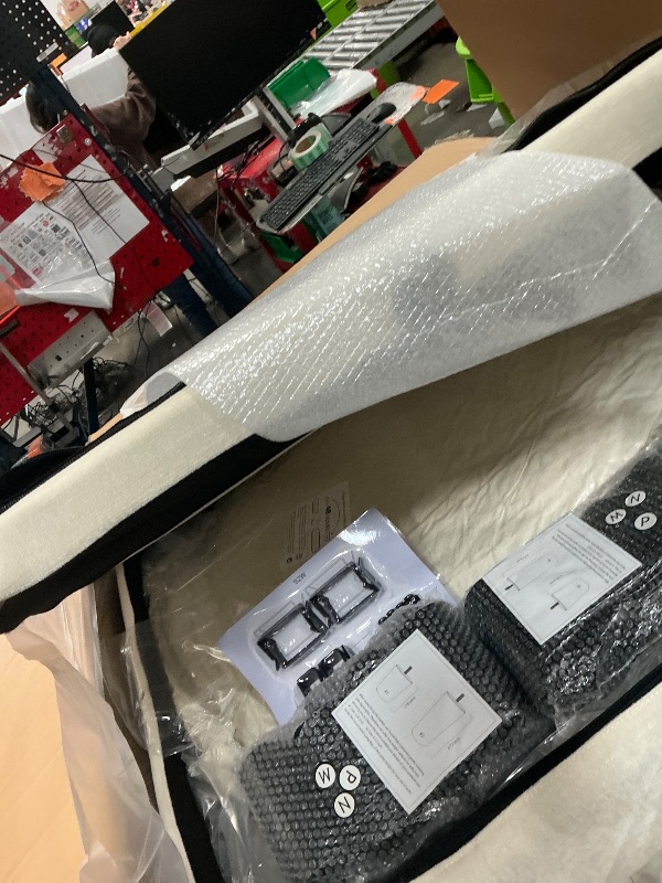 Photo 1 of *PHOTO FOR REFERENCE// PARTS ONLY* Vesgantti 108" U Shaped Sectional Couch, Comfy Cloud Modular Sectional Sofa with 2 Ottoman Deep Seat Chenille Modern Cloud Sofa, Modular Sofas for Living Room, Bedroom and Apartment, Beige