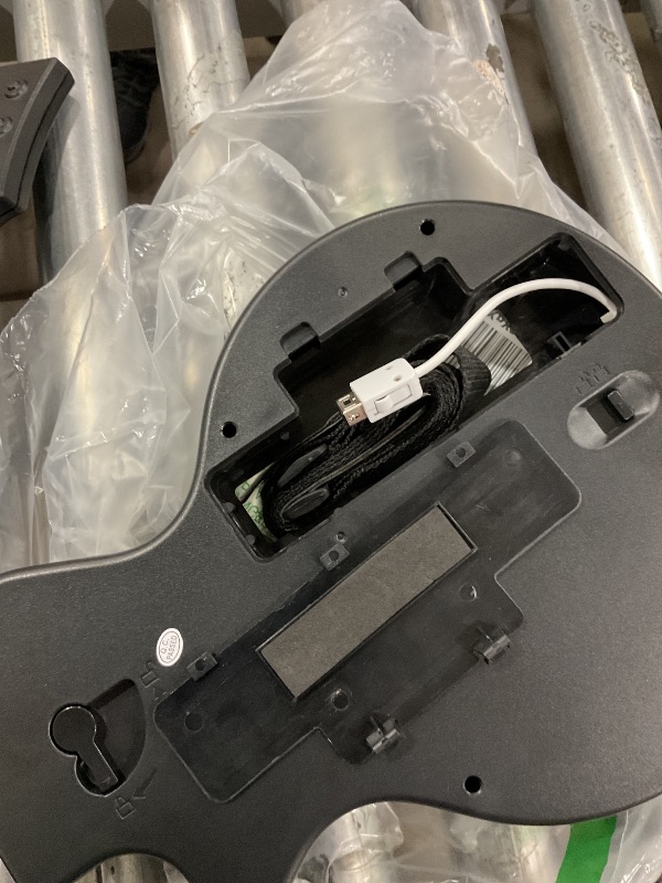 Photo 1 of *unable to test** NBCP Wireless Guitar Controller for Nintendo Wii – Compatible with Guitar Hero and Rock Band 2 Games – Includes Adjustable Strap – Black