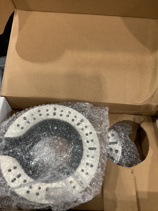 Photo 1 of Delta 6-Setting In2ition 2-in-1 Dual Shower Head with Handheld High Pressure ProClean Spray, Brushed Nickel Detachable Shower Head with Hose, 1.75 GPM Flow Rate, Satin Nickel 75655SN