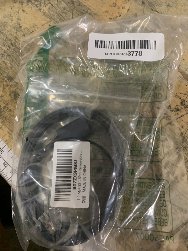 Photo 1 of 1.5 M/4.92ft 6Pin Removable Separation Handheld Mic Extension Cable Cord for FT-7800R, FT-8800R, FT-7900R, FT-8900R, etc.