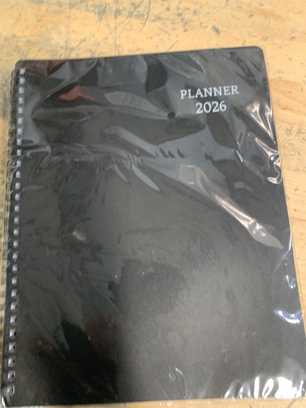 Photo 1 of 2026 Planner - Calendar Planner 2026, 8" x 10", Jan. 2026 - Dec. 2026, 2026 Planner Weekly & Monthly, Strong Twin-Wire Binding, 12 Monthly Tabs, Improving Your Time Management Skill
