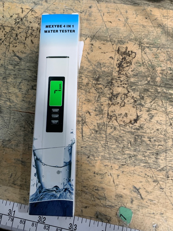Photo 1 of 2025 All-New 4 in 1 Tds Meter Digital Water Tester - Accurate and Reliable TDS EC & Temp(°C,°F) Meter - 0-9999ppm - Professional Testing for Drinking Water, RO/DI System, Aquariums etc