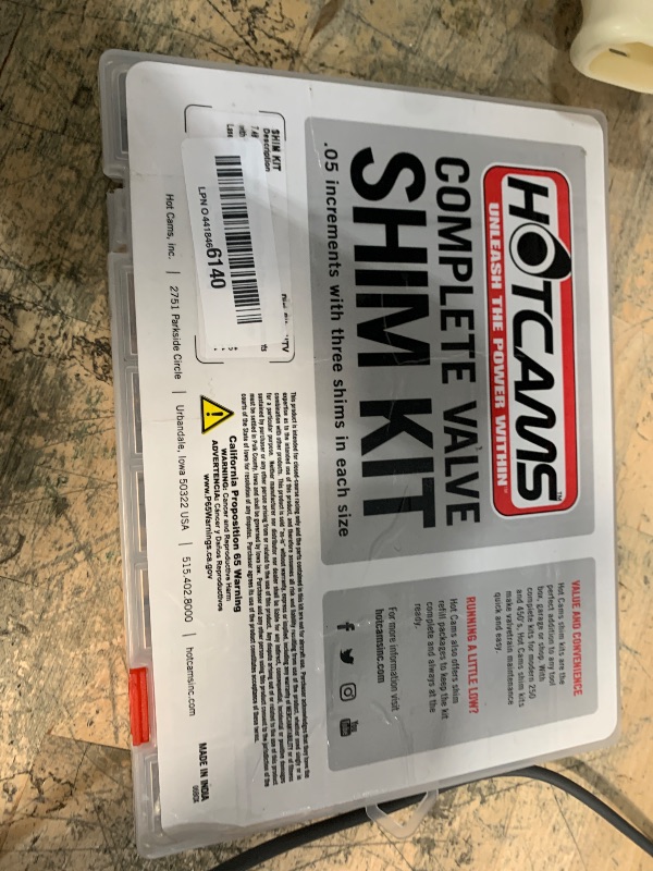 Photo 1 of **BOX CLIP BROKEN**  Hot Cams 9.48mm Complete Shim Kit HCSHIM02 for Arctic Cat in DVX 400 ATV Honda TRX ATV Kawasaki KFX ATV Suzuki LT-R ATV Yamaha YFZ ATV, Regular