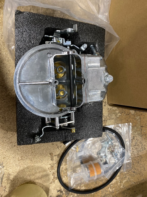 Photo 1 of 0-4412S Carburetor 2300 Model/500 CFM/2 Barrel w/Manual Choke repalcement for Holley fit for J10 CJ5 CJ7 F100 F250 361 Engine fit for GMC/Dodge Replace#04412S