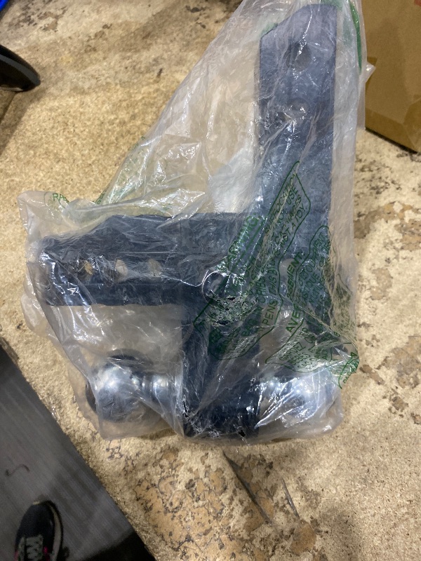 Photo 1 of **SEE NOTES***Kohree 6" Adjustable Trailer Hitch Fit 2 Inch Receiver, Dual Solid Ball 2" and 2-5/16"(12,500 LBS GTW), Drop & Rise Heavy Duty Aluminum Tow Hitch with 4 Silencer Pads & 2 Locking Hitch Pin, Black