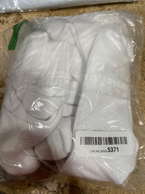 Photo 1 of +MD 4 Pairs Compression Socks (15-20mmHg) for Women & Men - Cushion Knee High Socks for Running, Medical, Athletic, Nurses, Travels, Edema, Anti-DVT, Varicose Veins, Shin Splints 4White 9-11