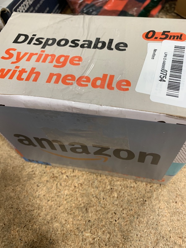 Photo 1 of 0.5ML Syringe, Lab Supplies Syringes 31G 5/16 Inch, Individually Wrapped, Pack of 100