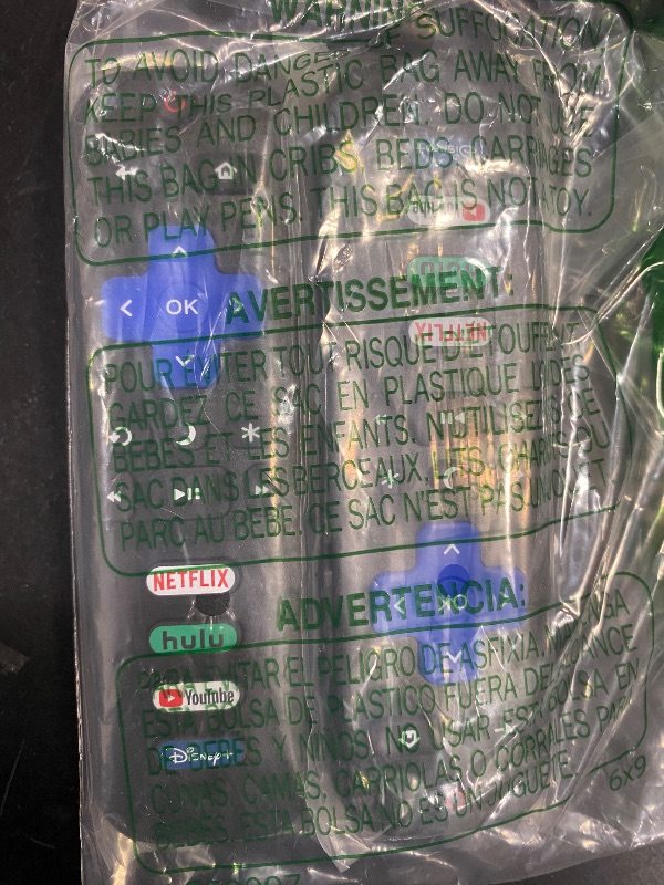 Photo 1 of (Pack of 2) Replacement Remote Control Only for Roku TV, Compatible for TCL Roku/Hisense Roku/Onn Roku/Sharp Roku/Element Roku/Westinghouse Roku/Philips Roku Smart TVs (Not for Roku Stick and Box)