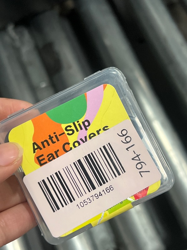 Photo 1 of [5 Pairs] for AirPods 4 Ear Tips Covers Sport Anti Slip Anti Scratche Skin Soft Silicone Eartip AirPods 4 Gen Earbuds Accessories Compatible with Apple AirPods 4th Generation (Black)