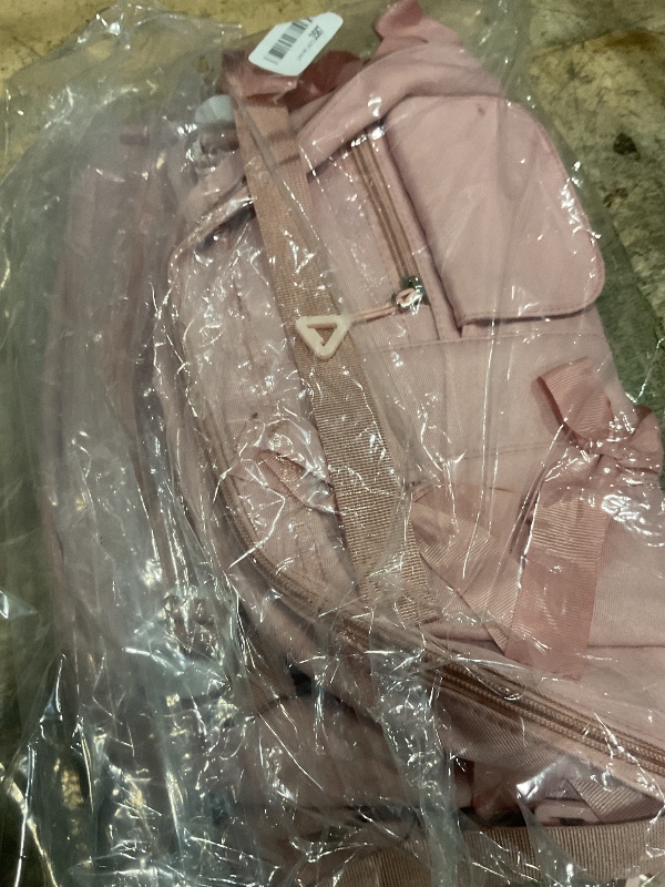 Photo 1 of *STAINED* Phaoullzon Girls Backpack with Bow for School Kids Coquette Bookbag Kawaii Dance Bag