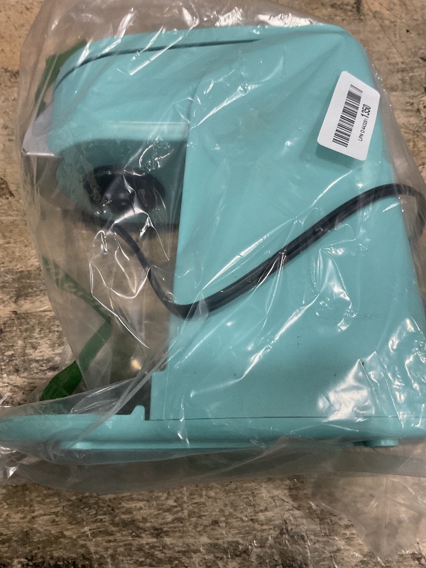 Photo 1 of (used) CHULUX Classic Single Serve Coffee Maker for K Cup, One Button Easy Coffee Machine for Office, RV, Travel and Dorm, Cyan